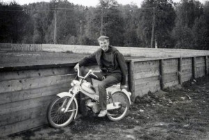 Mats på en Puch