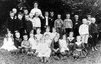 F-fors_skola_omkr1915-17 Fengersfors skola 1917