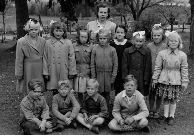 Småskolan i Hensbyn 1950