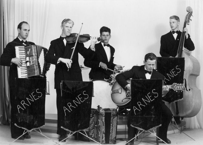 Arnes orkester 1950