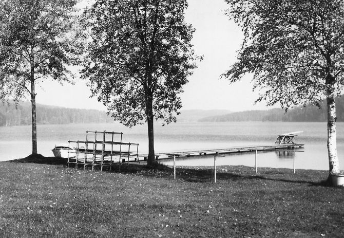 Badplatsen på 60-talet