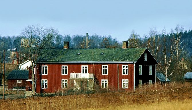 Bruksgården våren 1971