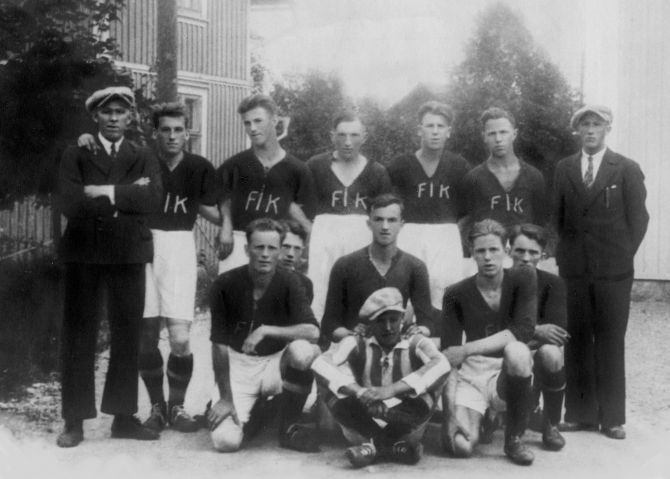 Fotbollslag på 30-talet