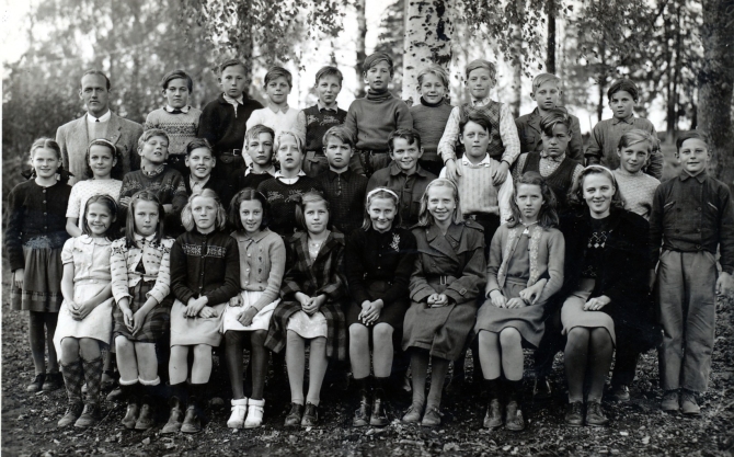 Fröskogs skola 1948