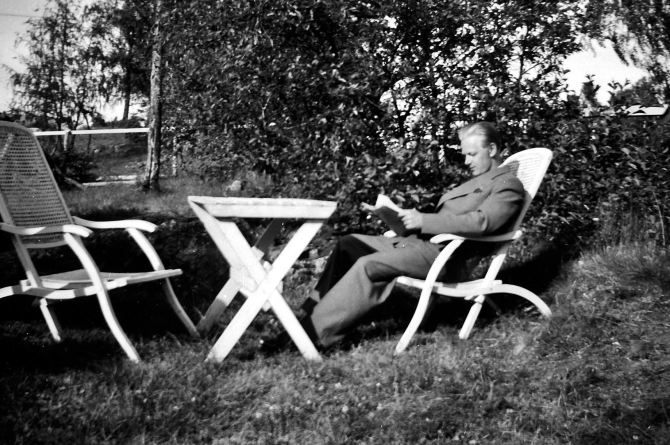 Sommareftermiddag på 50-talet